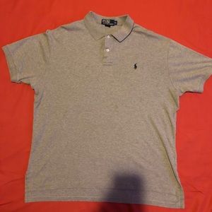 Gray Polo Ralph Lauren Shirt